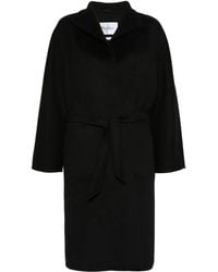 Max Mara - Wickelmantel aus Kaschmir mit Gürtel - Lyst