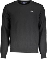 La Martina - Logo-Embroidered Merino Wool Sweater - Lyst