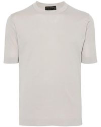 Dell'Oglio - T-Shirt Met Ronde Hals - Lyst