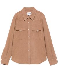 Kujten - Button-Placket Flap-Pocket Shirt - Lyst