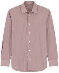 BOGGI - Polo Shirt Striped Japanese Jersey Regular Fit - Lyst