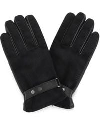 Barbour - Nelson Leather Gloves - Lyst
