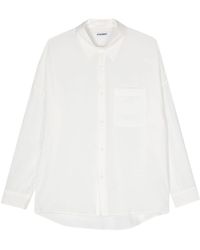 Attachment - Crinkled Long-sleeve Shirt - Lyst