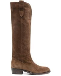 Via Roma 15 - Knee-high Suede Boots - Lyst