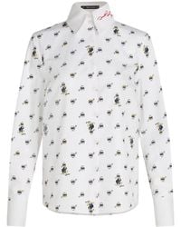 Karl Lagerfeld - X Disney グラフィック シャツ - Lyst
