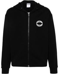 Moschino - Hoodie Met Logopatch - Lyst