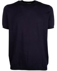 PAOLO RAGAZZINI - Short-Sleeved Sweater - Lyst
