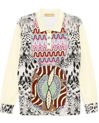 PENULTIMATE - Polo Con Estampado De Leopardo - Lyst