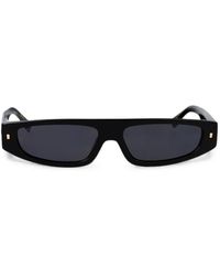 DSquared² - Hype Geometric-Frame Sunglasses - Lyst