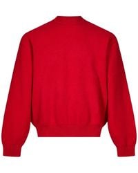 Jacquemus - Embroidered Crew-Neck Sweater - Lyst