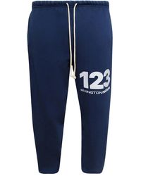 RRR123 - Pantalon Imprimé À Lien De Resserrage - Lyst
