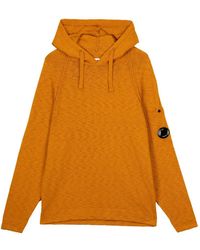 C.P. Company - Cotton/Nylon Hooded Lens Sweater - Lyst