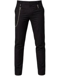 Les Hommes - Chain Trousers - Lyst