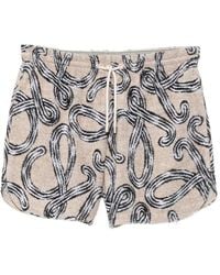 Loewe - X Paula's Ibiza Elastic-Waistband Shorts - Lyst