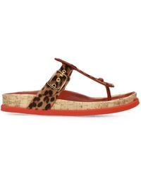 Premiata - Ponyhide Thong Sandals - Lyst
