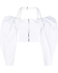 Jacquemus - Le Haut Taffetas Blouse - Lyst