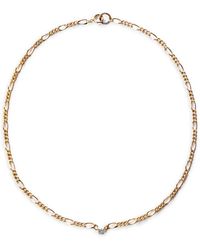 NORMA JEWELLERY - Aquamarine Round Necklace - Lyst