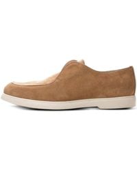 Poche Paris - Suede Loafers - Lyst