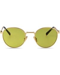 Miu Miu - Round-Frame Sunglasses - Lyst