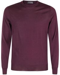 Drumohr - Round-Neck Long-Sleeves Sweater - Lyst