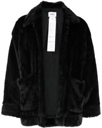 Doublet - Jacke aus Faux Fur mit Pandamotiv - Lyst