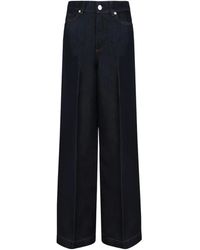 Nine:inthe:morning - Vaqueros anchos de algodón - Lyst