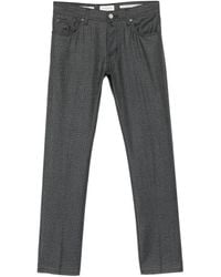 Jacob Cohen - Virgin Wool Straight-Leg Trousers - Lyst