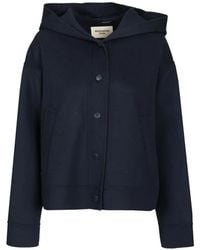 Weekend by Maxmara - Veste En Laine À Capuche - Lyst