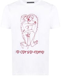 10 Corso Como - Graphic Print Short-sleeved T-shirt - Lyst