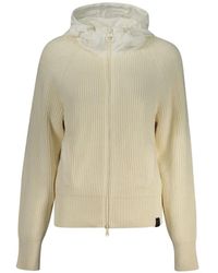 North Sails - Ribgebreid Vest Met Capuchon - Lyst