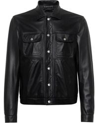 DSquared² - Leren Bikerjack - Lyst