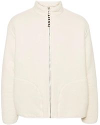 Jil Sander - Reversible Shearling Cotton Jacket - Lyst