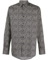 Karl Lagerfeld - Camicia a pois - Lyst