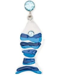 Marni - Fish Drop Earrings - Lyst