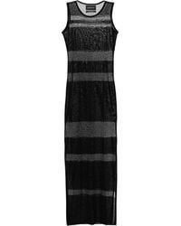 Louisa Ballou - Sea Breeze Sheer-knit Maxi Dress - Lyst