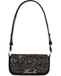 Karl Lagerfeld - Sac Porté Épaule À Motif De Chevrons - Lyst