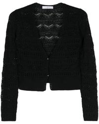 IRO - Leylae Open-knit Cardigan - Lyst
