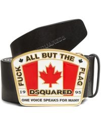 DSquared² - Leather Belt - Lyst