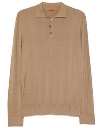 Barena - Pevaron Long-Sleeve Polo Shirt - Lyst