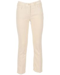 Aspesi - High-Waisted Straight-Leg Pants With Belt Loops - Lyst