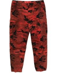 HELLSTAR - Embroidered-Logo Trousers - Lyst