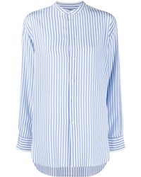 Polo Ralph Lauren - Stripe-print Silk Shirt - Lyst
