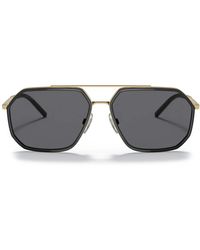 Dolce & Gabbana - Gros Grain Sunglasses - Lyst
