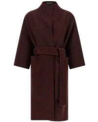 Gianluca Capannolo - Jane Funnel-Neck Coat - Lyst