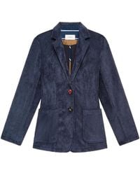 Maliparmi - Corduroy Velvet Blazer - Lyst
