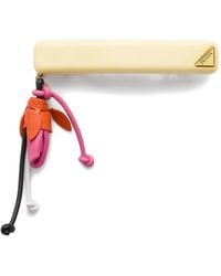 Prada - Acrylic Glass And Metal Hair Clip - Lyst
