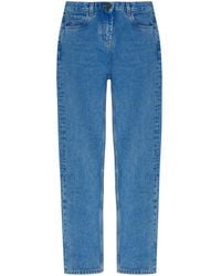 Etro - Straight-Leg-Jeans Mit Hohem Bund - Lyst