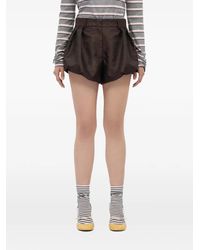 MSGM - Belt-Loops Shorts - Lyst