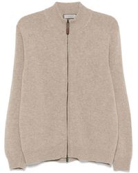 Canali - Zip-Up Cardigan - Lyst