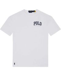 Polo Ralph Lauren - Logo-Print Cotton T-Shirt - Lyst